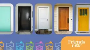 Many different doorways