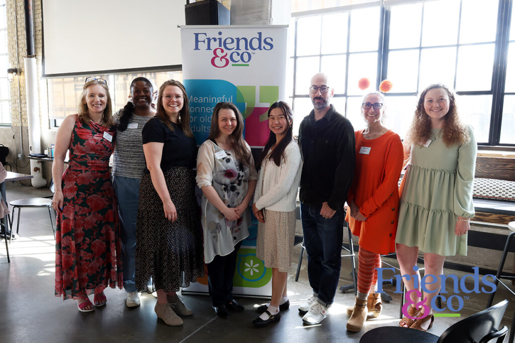 Friends & Co Staff, Georgia Afton, Janet Jennings, Emily Beck, Amber Carlson, Florence Wee, Michael Haas, Jethra Kapp, Emma Lucchesi