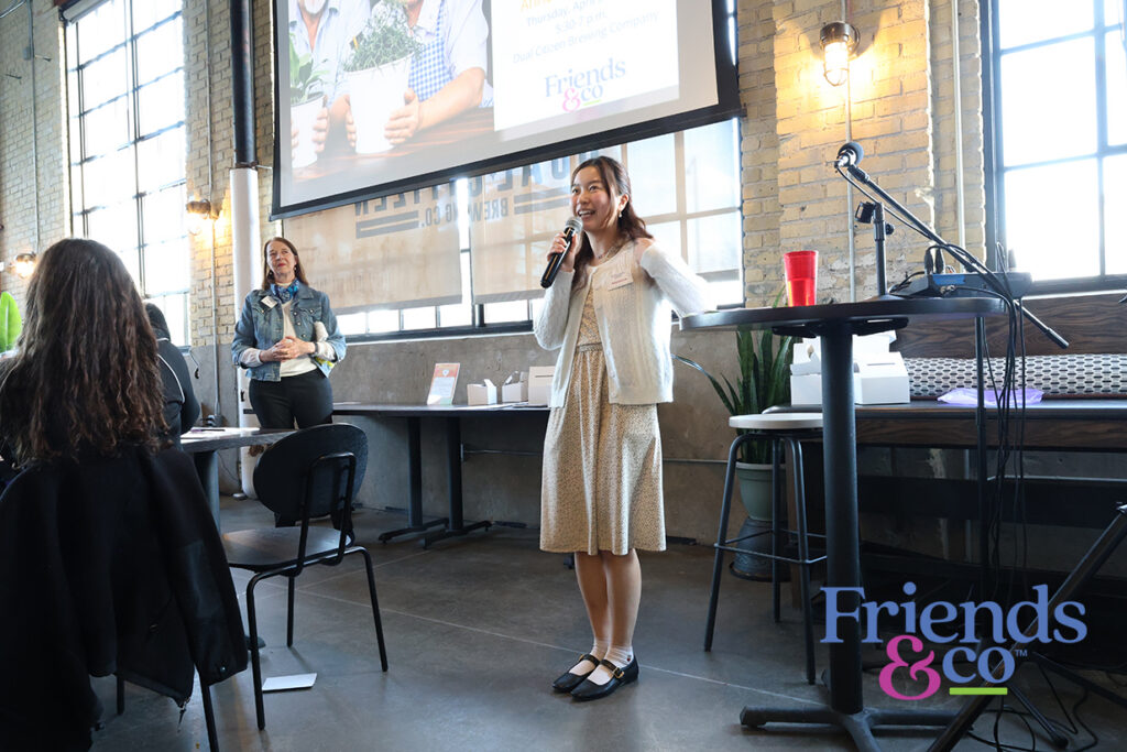 Florence Wee at Friends By Your Side fundraiser