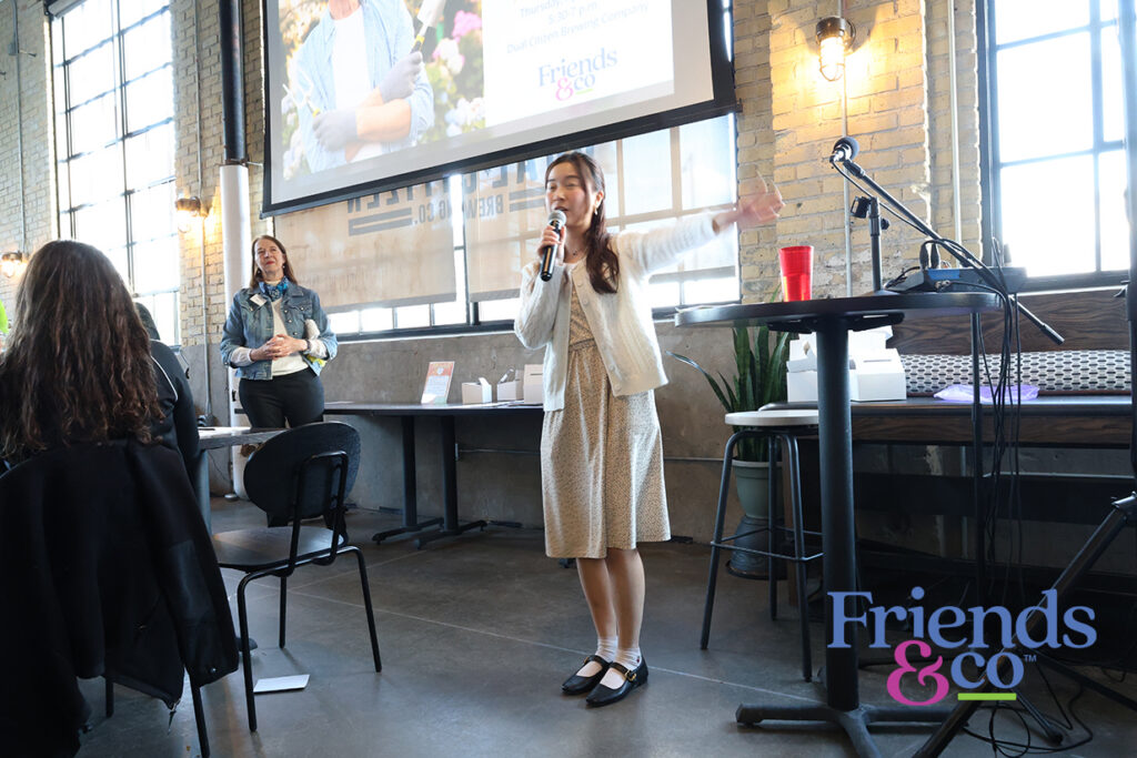 Florence Wee at Friends By Your Side fundraiser
