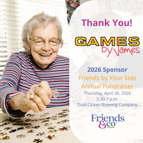 Games By James - Sponsor - Friends By Your Side Fundraiser