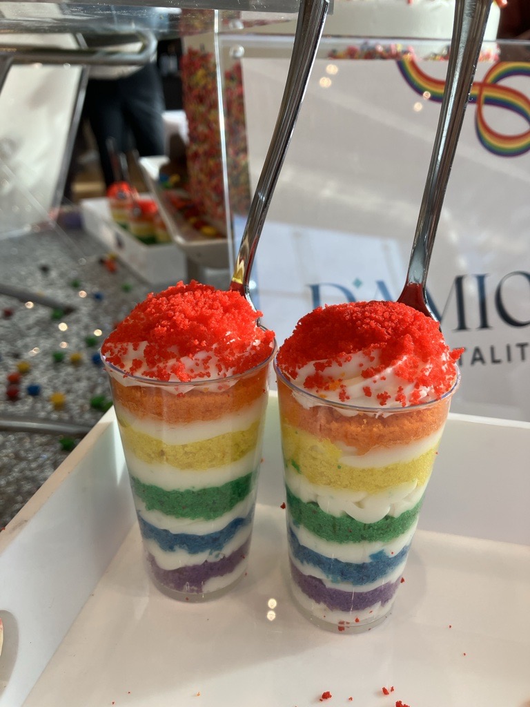 Pride layered treats